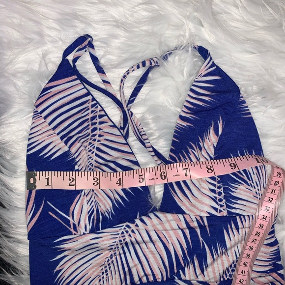 Blue 2-Split ankle length sundress - Picture 16 of 16